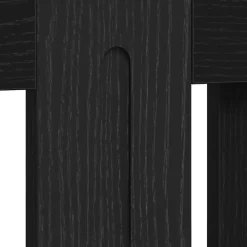 vidaXL Radiatorafdekking Zwart eiken 172 x 19 x 81,5 cm Bewerkt hout