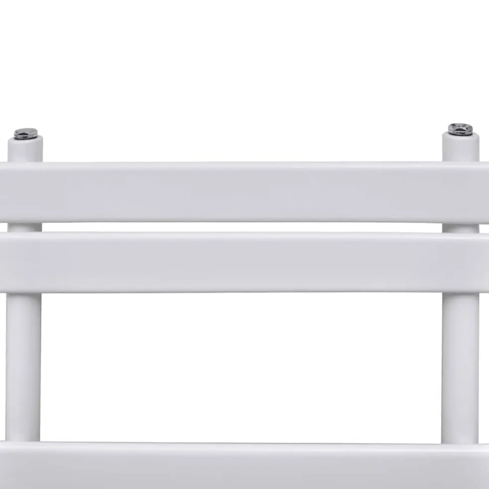 vidaXL Radiator / handdoekenrek recht 600x1200 mm