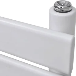 vidaXL Radiator / handdoekenrek recht 600x1200 mm