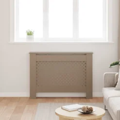vidaXL Radiatorombouw 112x19x81,5 cm MDF