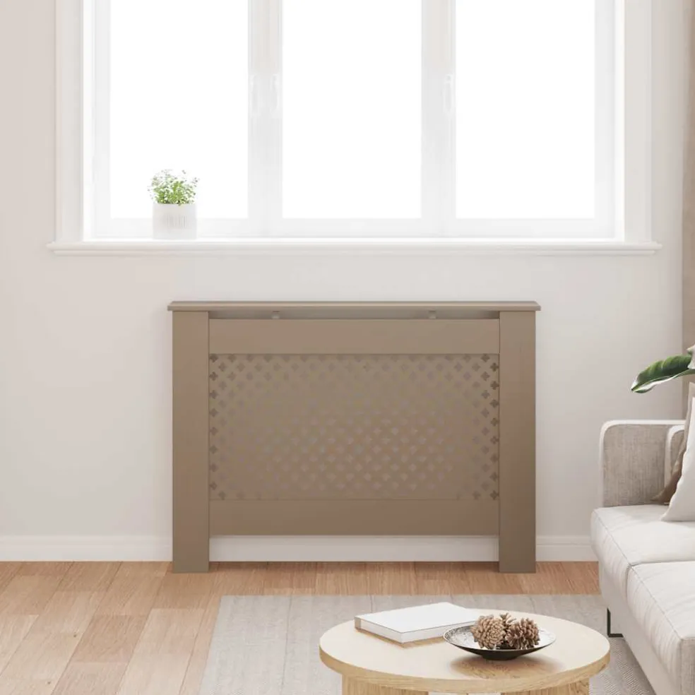 vidaXL Radiatorombouw 112x19x81,5 cm MDF