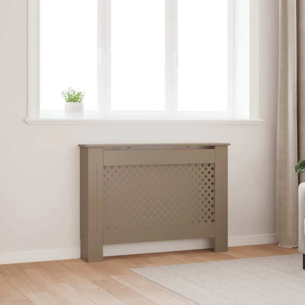 vidaXL Radiatorombouw 112x19x81,5 cm MDF
