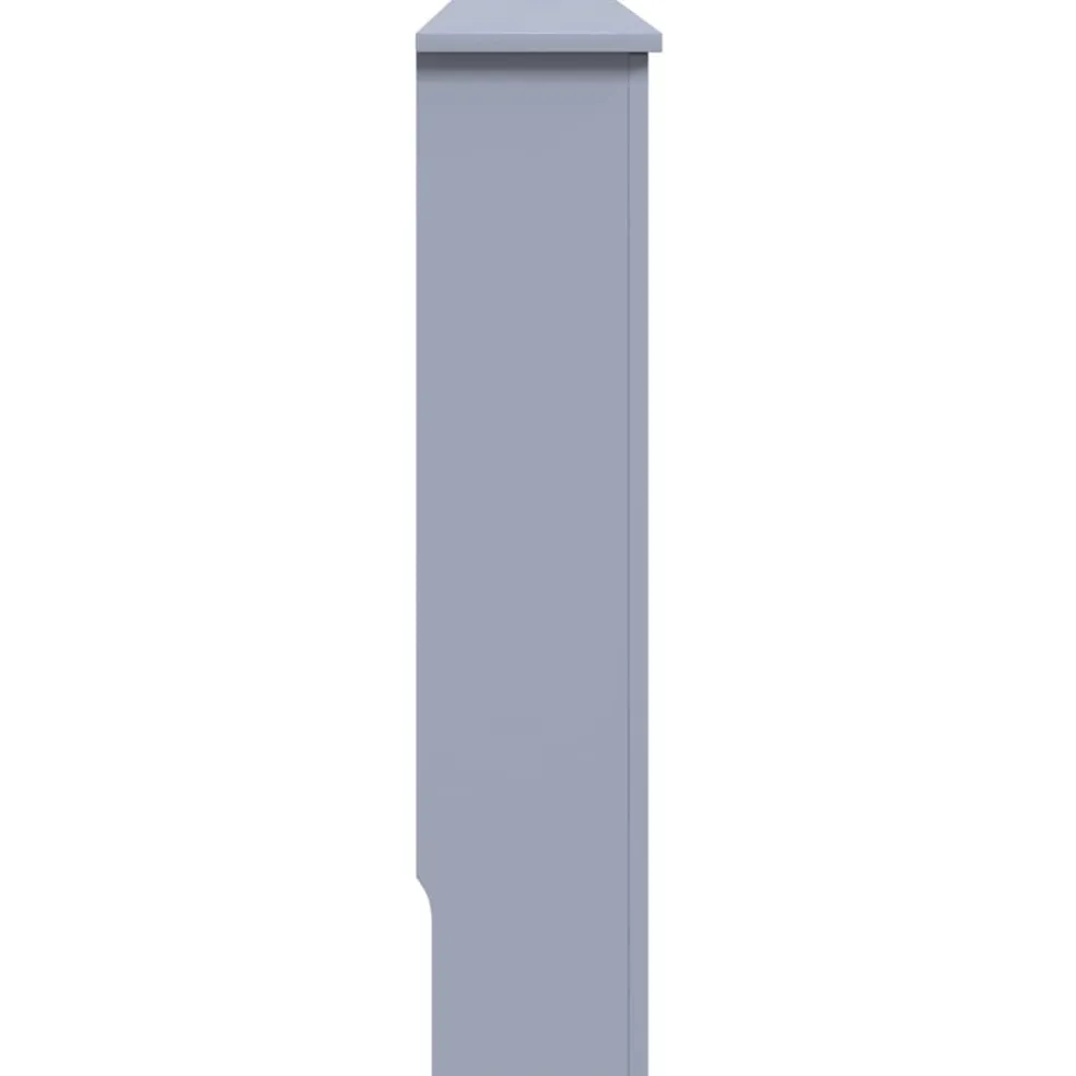 vidaXL Radiatorombouw 112x19x81,5 cm MDF antraciet