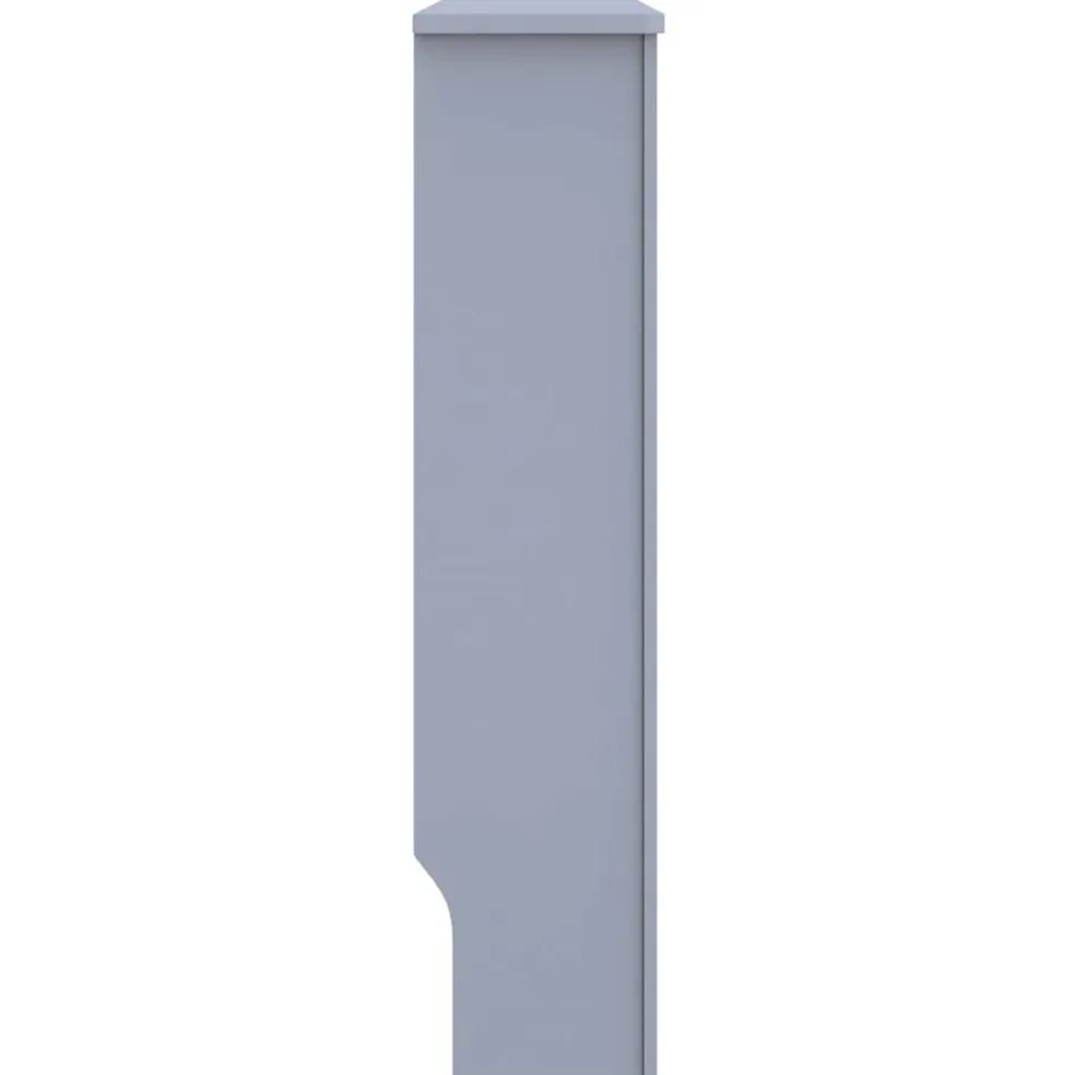 vidaXL Radiatorombouw 152x19x81,5 cm MDF antraciet