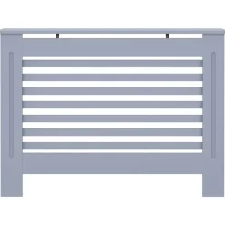 vidaXL Radiatorombouw 112x19x81,5 cm MDF antraciet