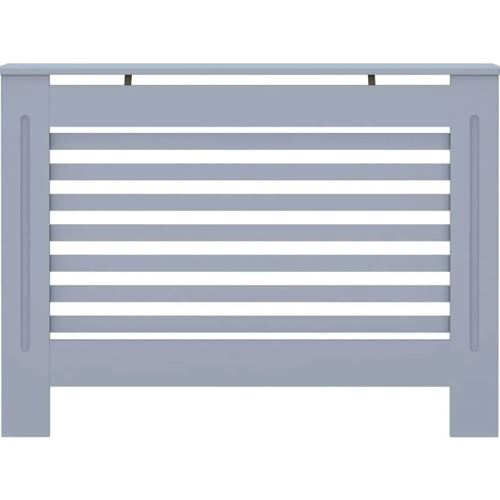 vidaXL Radiatorombouw 112x19x81,5 cm MDF antraciet
