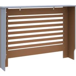 vidaXL Radiatorombouw 112x19x81,5 cm MDF antraciet