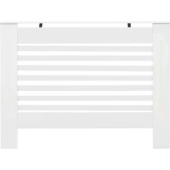 vidaXL Radiatorombouw 112x19x81,5 cm MDF wit