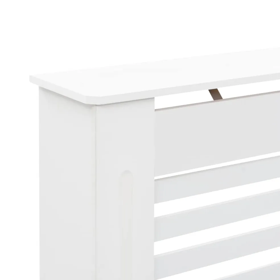 vidaXL Radiatorombouw 112x19x81,5 cm MDF wit