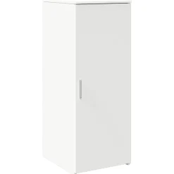 vidaXL Receptiebalie 135x50x103,5 cm bewerkt hout wit