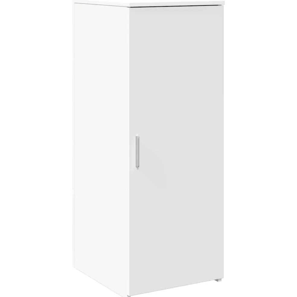 vidaXL Receptiebalie 135x50x103,5 cm bewerkt hout wit