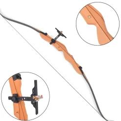 vidaXL Recurveboog voor volwassenen 68" 30 lb