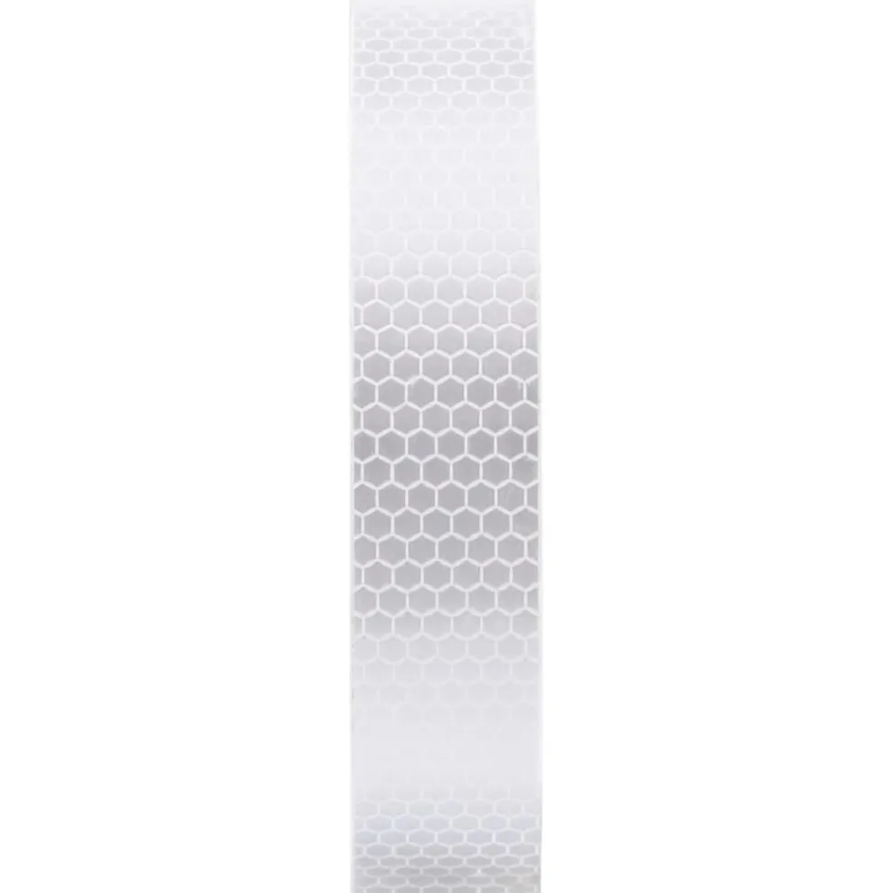 vidaXL Reflecterende tape 2,5 cm x 20 m PVC wit