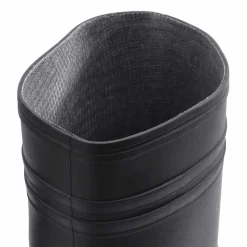 vidaXL Regenlaarzen maat 38 PVC zwart