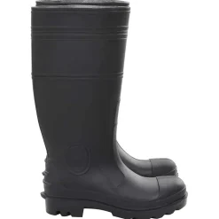 vidaXL Regenlaarzen maat 38 PVC zwart
