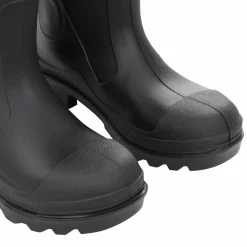 vidaXL Regenlaarzen maat 38 PVC zwart