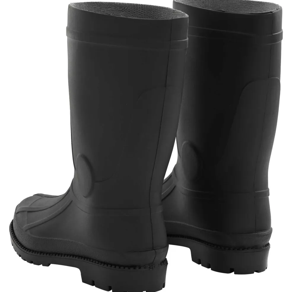 vidaXL Regenlaarzen PVC Maat 38 Zwart