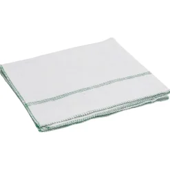 vidaXL Reinigingsdoeken 5 st gestreept 50x60 cm wit en groen