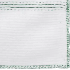 vidaXL Reinigingsdoeken 5 st gestreept 50x60 cm wit en groen