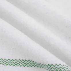vidaXL Reinigingsdoeken 5 st gestreept 50x60 cm wit en groen