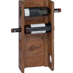 vidaXL Rek Bruin 24 x 13 x 54 cm Massief Mahoniehout