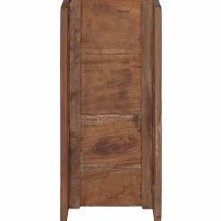 vidaXL Rek Bruin 24 x 13 x 54 cm Massief Mahoniehout
