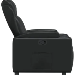 vidaXL Relaxfauteuil Zwart Kunstleer