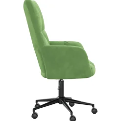 vidaXL Relaxstoel fluweel lichtgroen