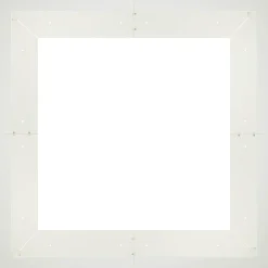 vidaXL Retentiewall 4 st 100 x 100 x 30 cm Staal Wit