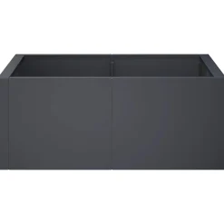 vidaXL Retentiewall 4 st 100 x 100 x 30 cm Staal Antraciet