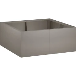 vidaXL Retentiewall 4 st 100 x 100 x 40 cm weervast staal Roestkleurig