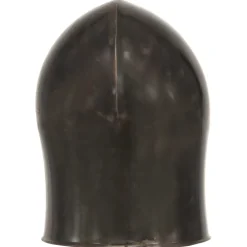 vidaXL Ridderhelm middeleeuws replica LARP staal zilverkleurig