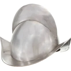 vidaXL Ridderhelm middeleeuws replica LARP staal zilverkleurig