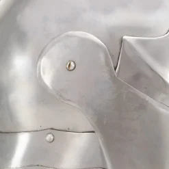 vidaXL Ridderhelm middeleeuws replica LARP staal zilverkleurig