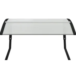 vidaXL Robotmaaiergarage Zwart 80x101x46 cm