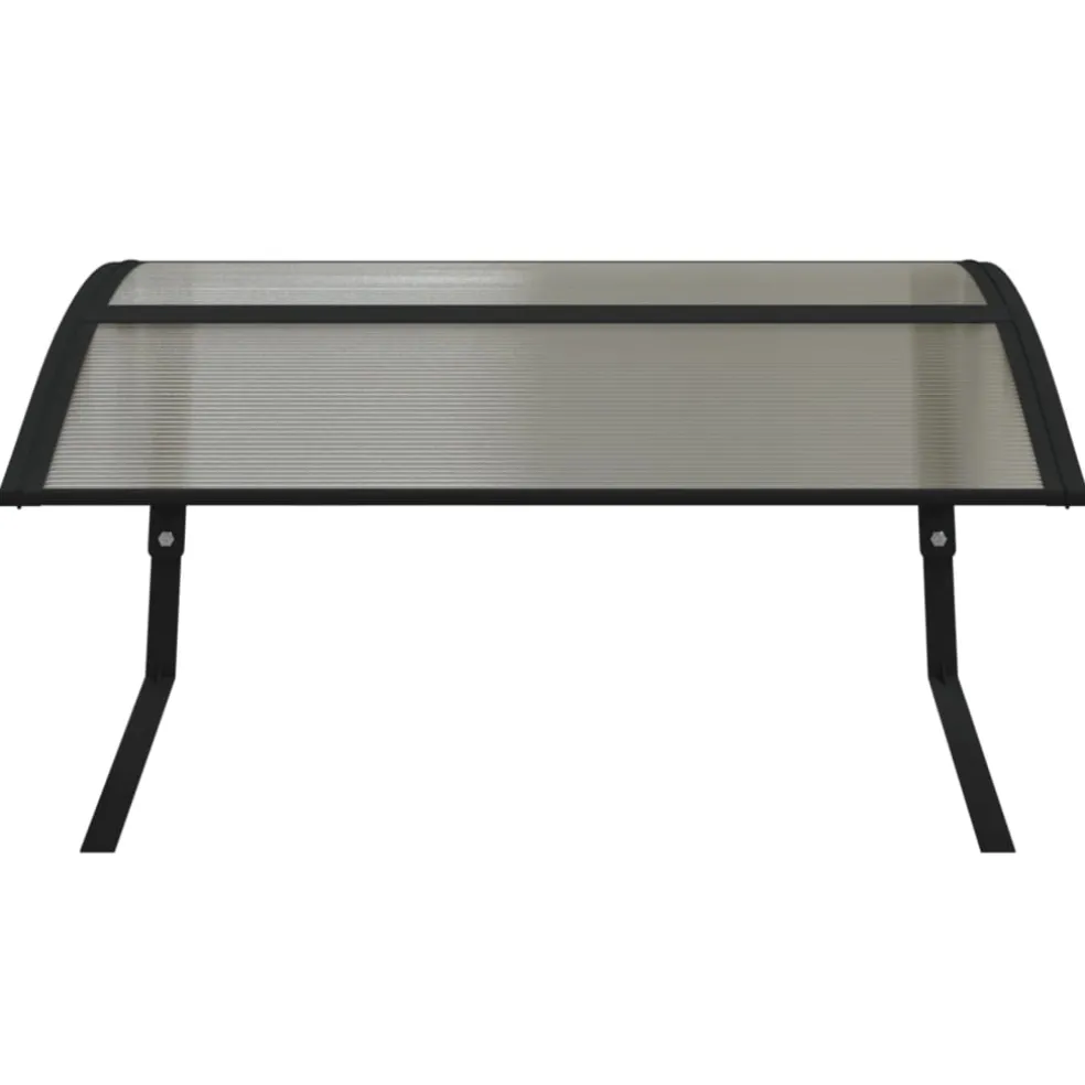 vidaXL Robotmaaiergarage Zwart 80x101x46 cm