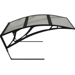 vidaXL Robotmaaiergarage Zwart 80x101x46 cm
