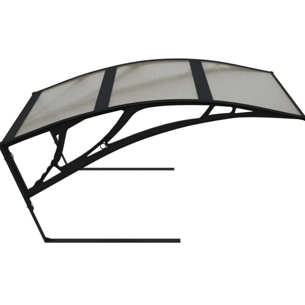 vidaXL Robotmaaiergarage Zwart 80x101x46 cm