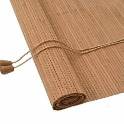 vidaXL Rolgordijn Bruin 60 x 160 cm Bamboe