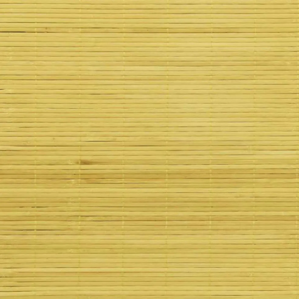 vidaXL Rolgordijn Geel 60 x 160 cm Bamboe