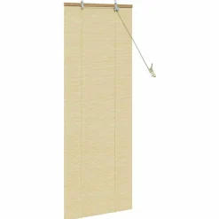 vidaXL Rolgordijn Natuur 60 x 160 cm Bamboe