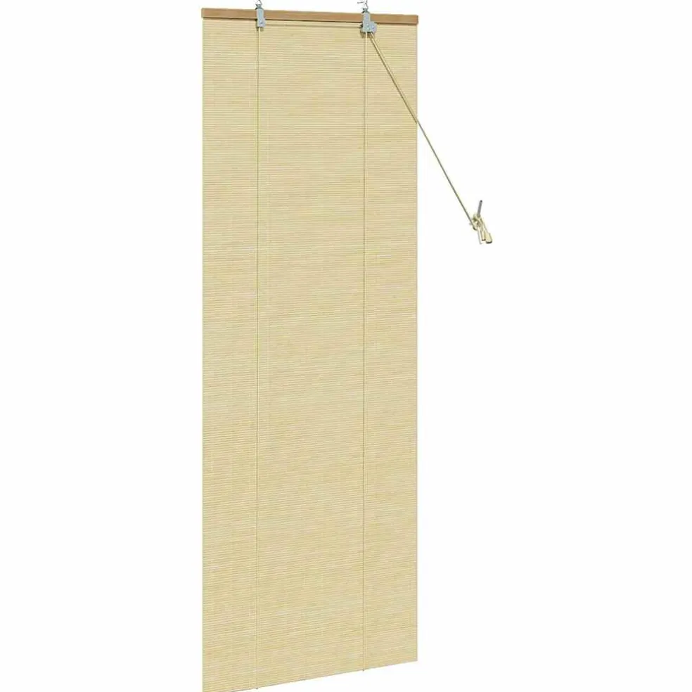vidaXL Rolgordijn Natuur 60 x 160 cm Bamboe