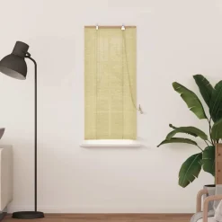 vidaXL Rolgordijn Natuur 60 x 160 cm Bamboe