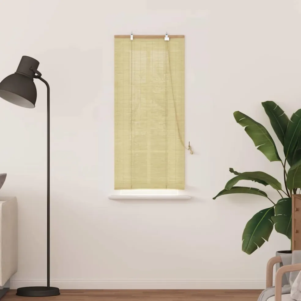 vidaXL Rolgordijn Natuur 60 x 160 cm Bamboe