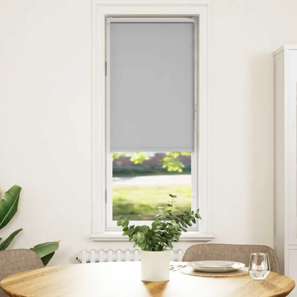 vidaXL Rolgordijn verduisterend 40x130cm stofbreedte 35,7 cm polyester