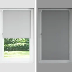 vidaXL Rolgordijn verduisterend 40x130cm stofbreedte 35,7 cm polyester