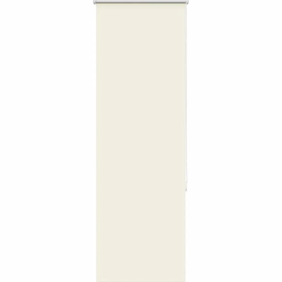 vidaXL Rolgordijn verduisterend 40x130 cm stofbreedte gebroken wit