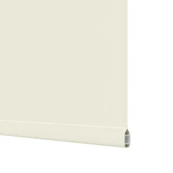 vidaXL Rolgordijn verduisterend 40x130 cm stofbreedte gebroken wit