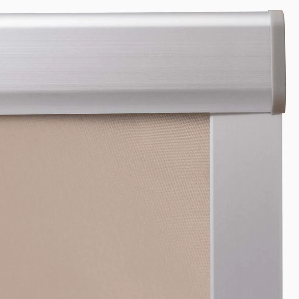 vidaXL Rolgordijn verduisterend beige M04/304 GGL en GGU