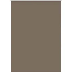 vidaXL Rolgordijn verduisterend koffie 105x130 cm stofbreedte 100,7 cm
